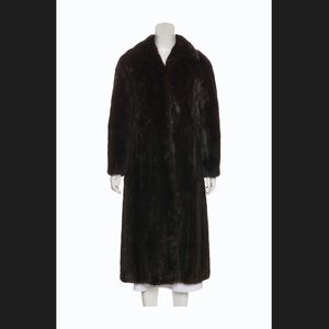 Mink fur coat